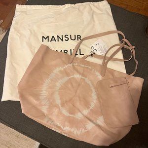 New with Tags Mansur Gavriel Everyday Soft Tote  in pink